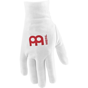 MHS-WH GUANTES ALGODON, BLANCO