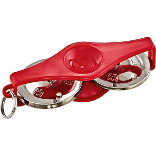 KRT-R KEY RING TAMBOURINE, RED