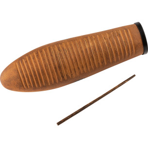 FIBERGLASS GÜIRO, BROWN GU7BR