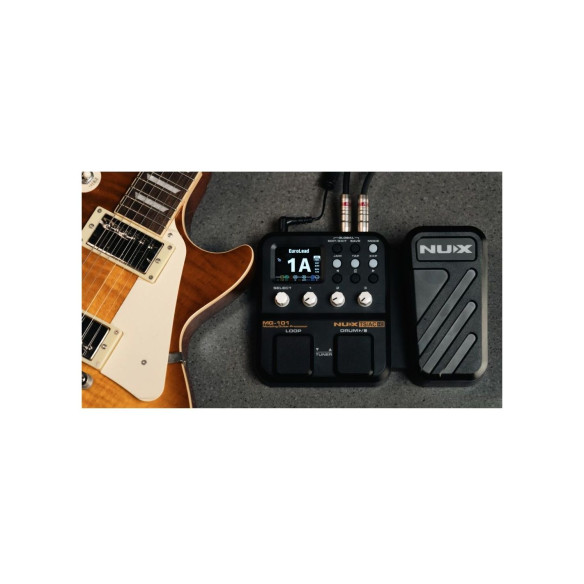 NUX MG-101 Pedalera de efectos para Guitarra