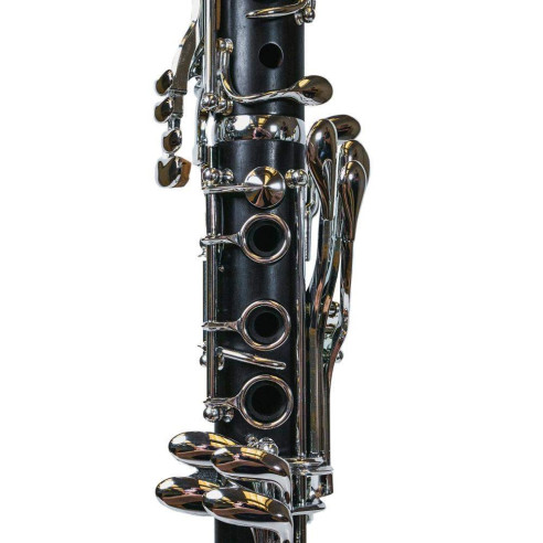 BETA Clarinete 18 Llaves y Pilares Plateadas