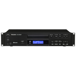 Tascam CD-200BT Reproductor de CD profesional con receptor Bluetooth