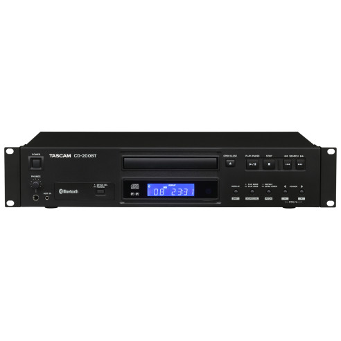 Tascam CD-200BT Reproductor de CD profesional con receptor Bluetooth