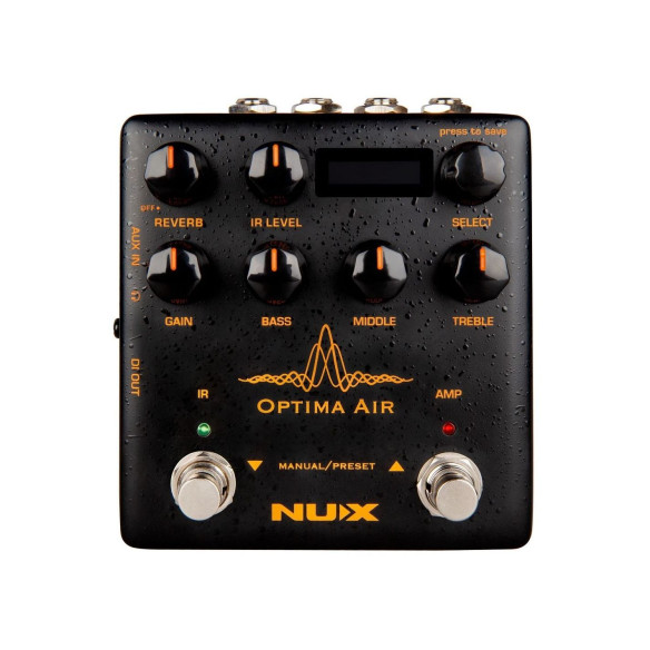 Nux NAI-5 OPTIMA AIR Pedal Simulador Acústico con Previo.