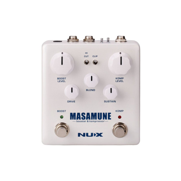 Nux NBK-5 MASAMUNE Pedal Booster and Kompresor