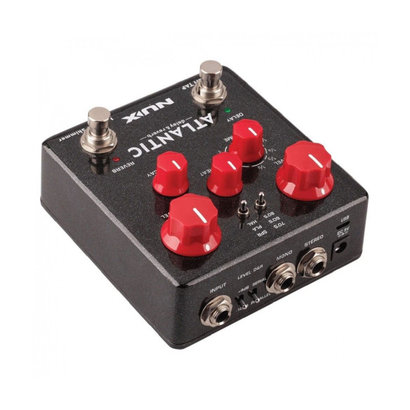 Nux NDR-5 ATLANTIC  Pedal de Delay y Reverb