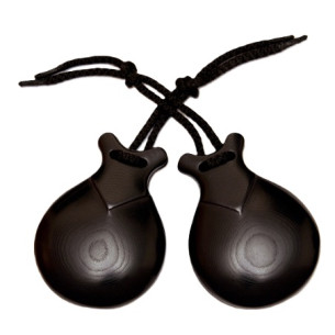 Jale Castañuelas Tela Negra Prensada nº8