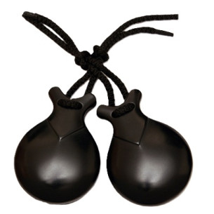 Castañuelas Fibra Negra Prensada nº10