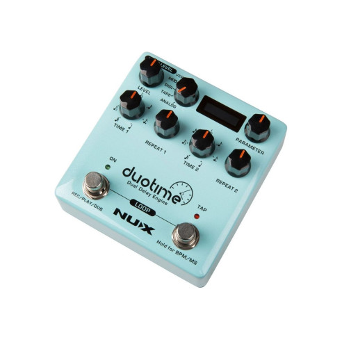 Nux NDD-6 DUOTIME DUAL DELAY  Pedal Guitarra Delay Stereo