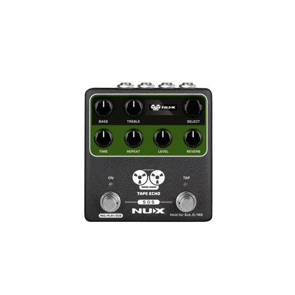Nux NDD-7 TAPE ECHO + LOOPER Pedal de Guitarra