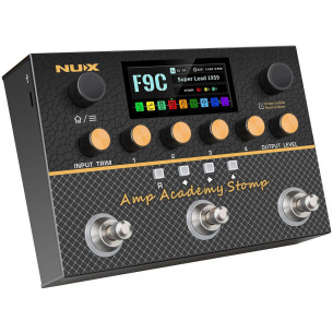 Nux AMP ACADEMY STOMP Pedalera Multi-Efectos para Guitarra 2
