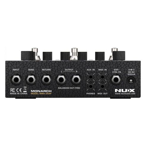 Nux AMP ACADEMY STOMP Pedalera Multi-Efectos para Guitarra