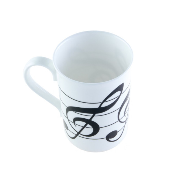 CMBCM31 Taza porcelana Clave de sol
