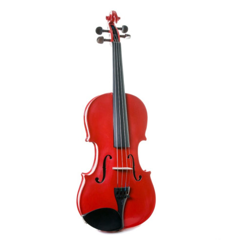 Stentor HARLEQUIN Violín Estudio 1/2 Rojo