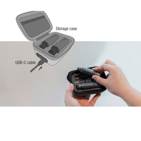 Nux B-3RC Sistema Micrófono Inalámbrico