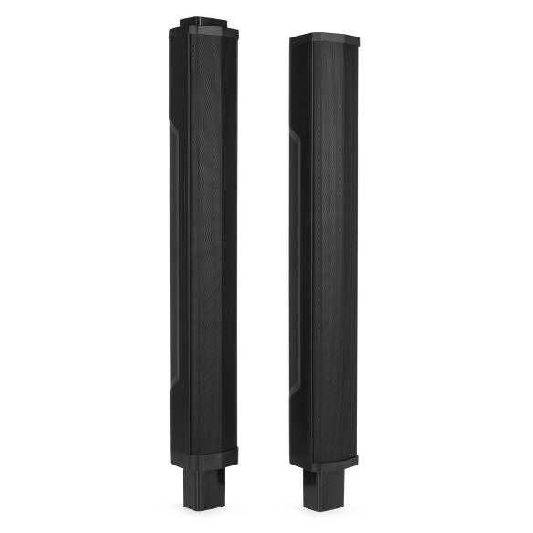 Vonyx VX822 Sistema de Sonido de Columna Bi-Amplificado Sub de 12"