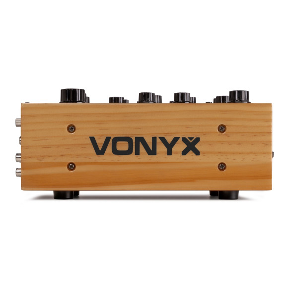 Vonyx VDJ250 Mezclador de 2 Canales con faders rotativos