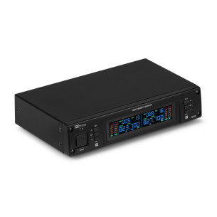 Power Dynamics PD220 Set de 2 Micros Inalámbricos de Mano UHF True Diversity 2