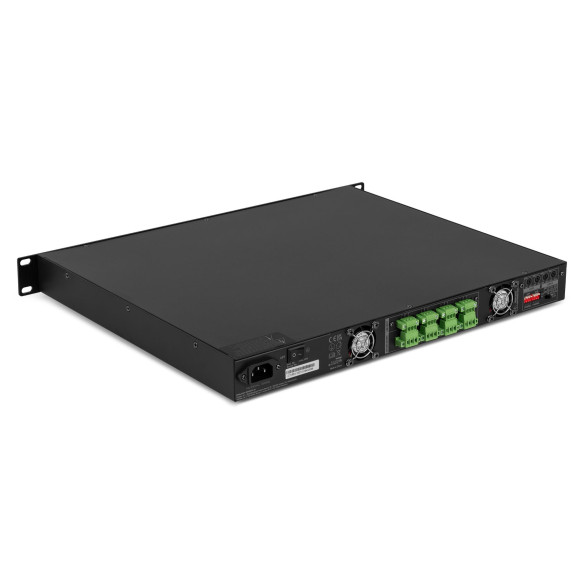 Power Dynamics PMDA 4120 Amplificador 4 canales Clase-D 100V/8Ohm 4x 120W