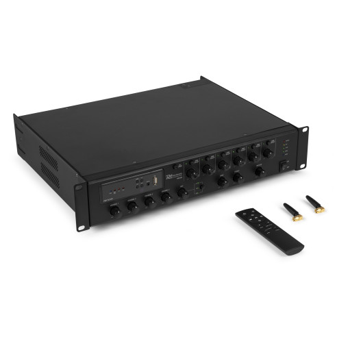 Power Dynamics PMP360 Amplificador mezclador para instalación 360W