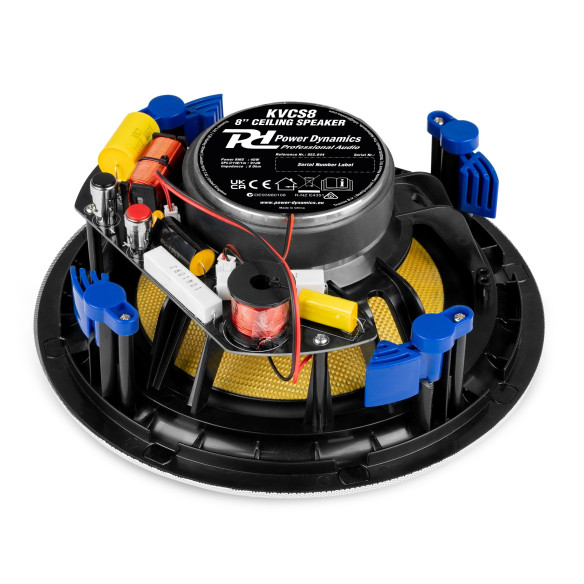 Power Dynamics KVCS 8 HQ Altavoz de techo de perfil bajo 2 vías 8"