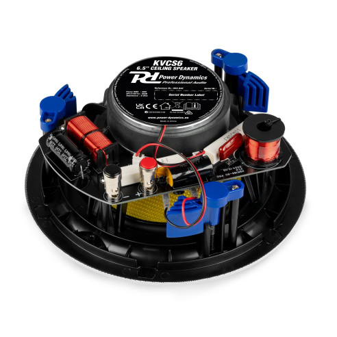 Power Dynamics KVCS 6 HQ Altavoz de techo de perfil bajo 2 vías 6.5" Blanco