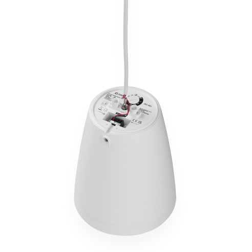 Power Dynamics PURITY 5W Altavoz Colgante Premium 100V 5.25" Blanco