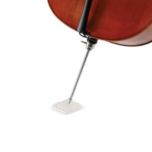 Soporte Pica de violonchelo y contrabajo D'Addario, transparente