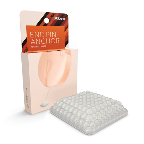 Soporte Pica de violonchelo y contrabajo D'Addario, transparente