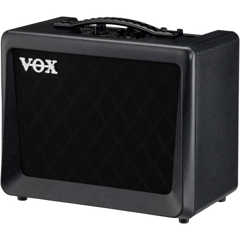 Amplificador combo de modelado para guitarra Vox VX15 GT con 11 modelos de amplificador y una potencia de 15 Watios.
