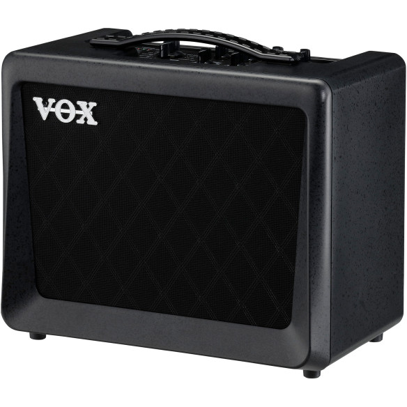Amplificador combo de modelado para guitarra Vox VX15 GT con 11 modelos de amplificador y una potencia de 15 Watios.