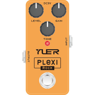 Yuer PLEXI ROCK Pedal de Distorsión