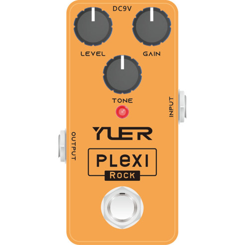 Yuer PLEXI ROCK Pedal de Distorsión