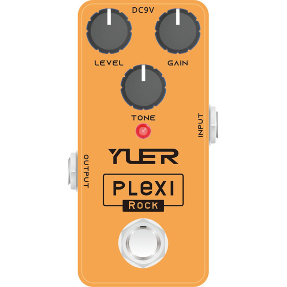 Yuer PLEXI ROCK Pedal de Distorsión