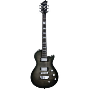 Hagstrom ULTRA MAX SCB Satin Cosmic Black Burst Guitarra Eléctrica Tipo LP