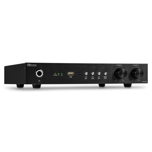 Power Dynamics WT460A Amplificador WIFI de 4 Canales Stereo