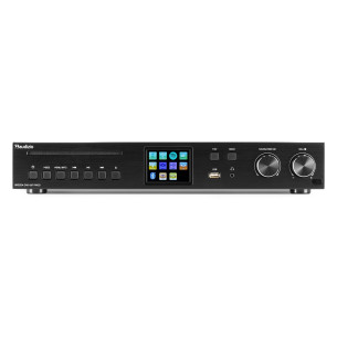 Audizio BRESCIA  Receptor de Internet con Amplificador, DAB y reproductor CD Negro 2
