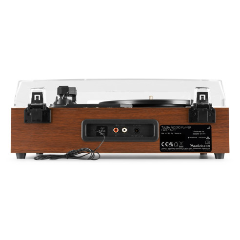Audizio TULSA Equipo de sonido Hifi con giradiscos DAB Radio