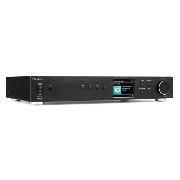 Audizio ADRIA WiFi Internet Radio con DAB y BT Black