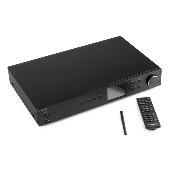 Audizio ADRIA WiFi Internet Radio con DAB y BT Black