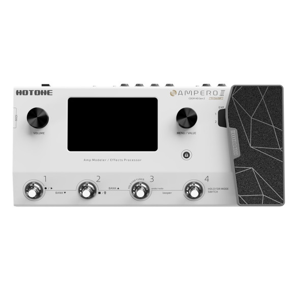 Nuevo Procesador efectos y modelador amplificador Hotone Ampero II