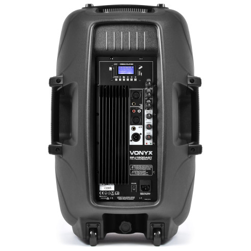 Bafle de 15" PA en carcasa rígida de ABS  BlueTooth VONIX  SPJ1500ABT.