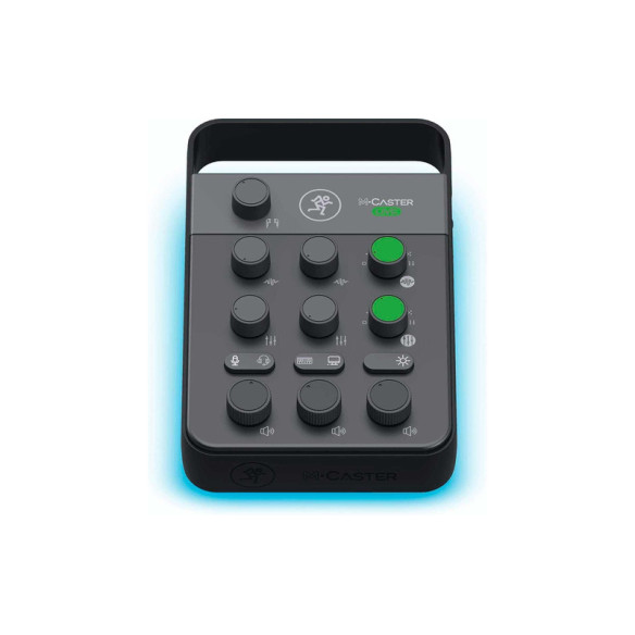 Mezclador Mackie para Streaming M Caster Live, diseñado específicamente para su uso con móviles, tablets y cámaras.