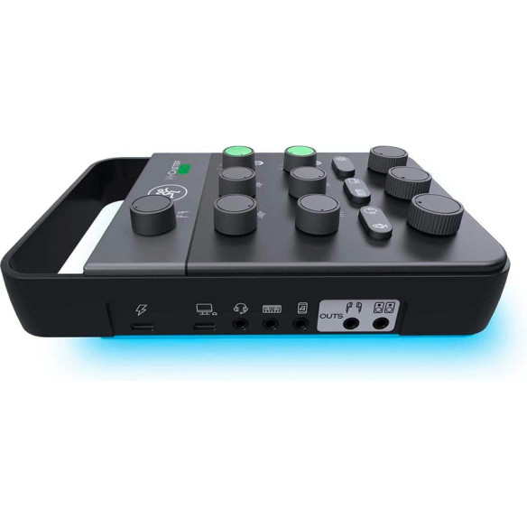 Mezclador Mackie para Streaming M Caster Live, diseñado específicamente para su uso con móviles, tablets y cámaras.