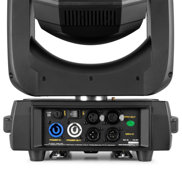 IGNITE220 Cabeza Móvil Spot 220 Watts con Zoom, Rueda color: 7 Color