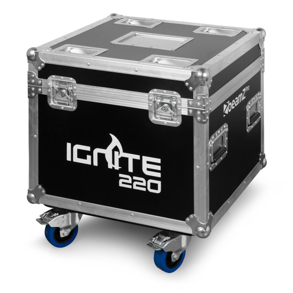 IGNITE220 Set Cabeza Móvil Spot 220W. 2 Piezas + Flightcase,Zoom