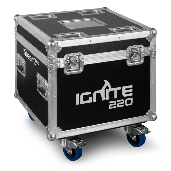 IGNITE220 Set Cabeza Móvil Spot 220W. 2 Piezas + Flightcase,Zoom