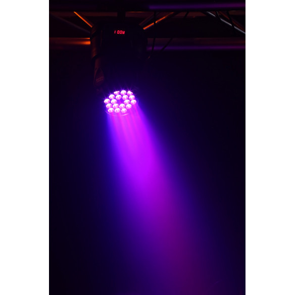 BeamZ MHL108MK3 Cabeza Móvil Wash 18x 3W RGB 11 canales DMX