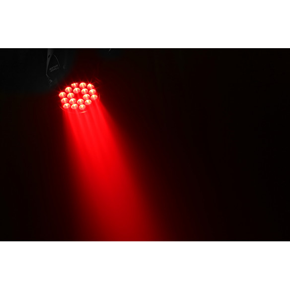 BeamZ MHL108MK3 Cabeza Móvil Wash 18x 3W RGB 11 canales DMX