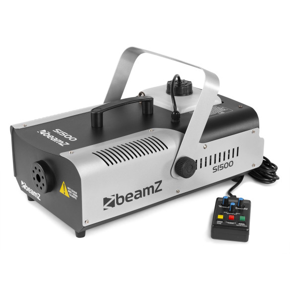 BeamZ S1500 Máquina de humo DMX con temporizador,potencia 1500 Watts,